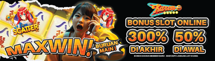 BONUS MEMBER BARU SLOT 300%